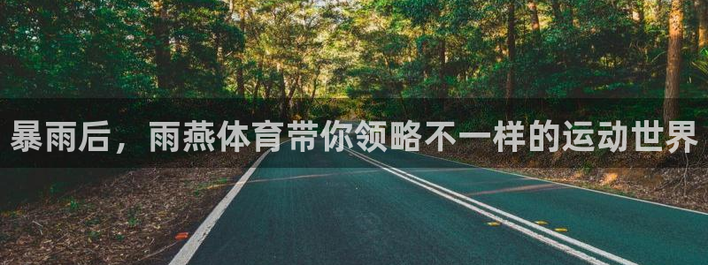 暴雨后，雨燕体育带你领略不一样的运动世界